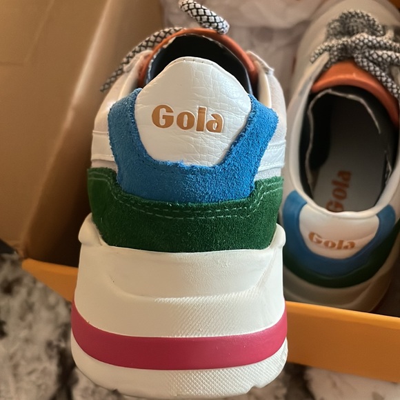 Gola Classics Women's Eclipse Trident Sneakers - Brand New - Picture 2 of 3